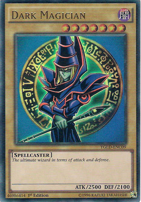 Dark Magician [YGLD-ENC09] Ultra Rare | Good Games Morley
