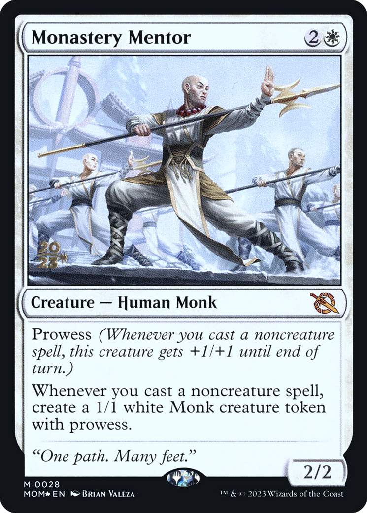 Monastery Mentor [March of the Machine Prerelease Promos] | Good Games Morley