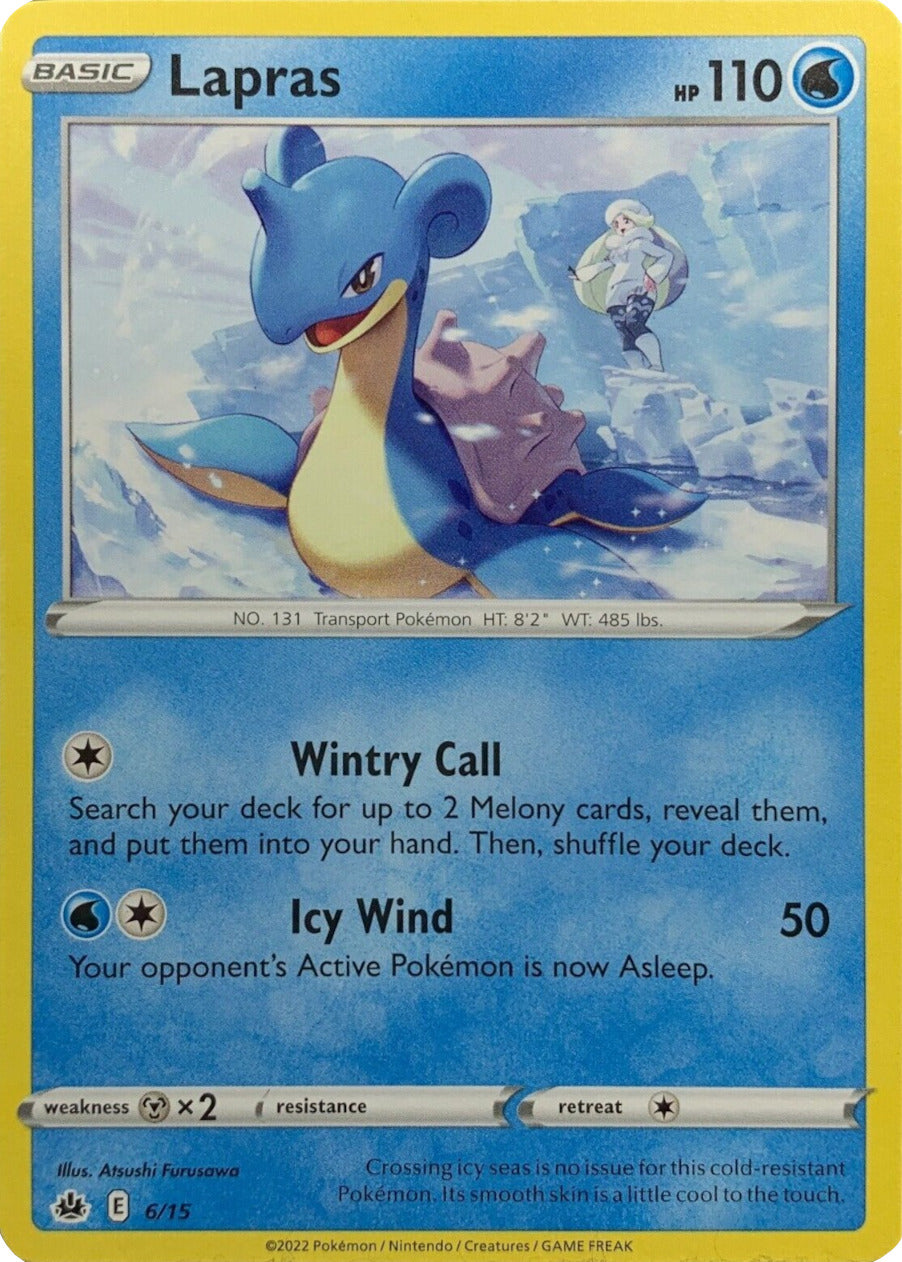Lapras (6/15) [McDonald's Promos: Match Battle] | Good Games Morley