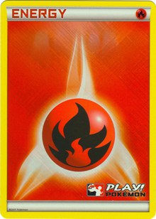 Fire Energy (2011 Play Pokemon Promo) [League & Championship Cards] | Good Games Morley