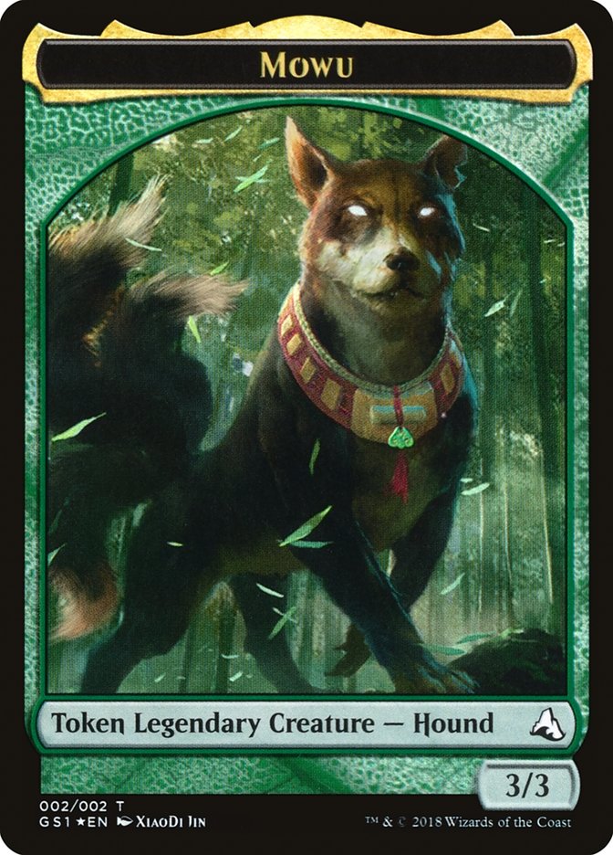 Mowu // Mowu Double-Sided Token [Global Series Jiang Yanggu & Mu Yanling] | Good Games Morley