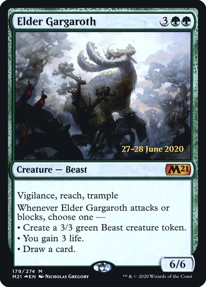 Elder Gargaroth 179s/137 (Prerelease Cards)  - Foil | Good Games Morley