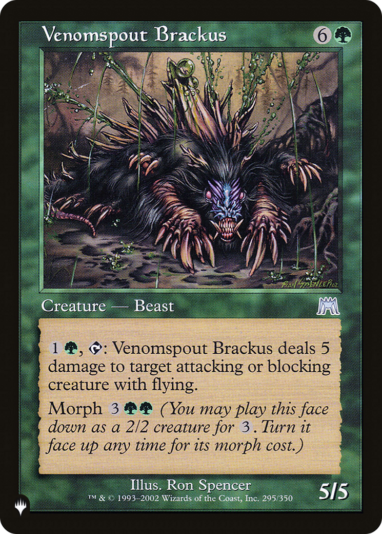 Venomspout Brackus [The List] | Good Games Morley