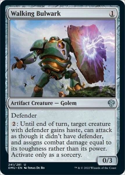 Walking Bulwark 241 (Dominaria United)  - Foil | Good Games Morley