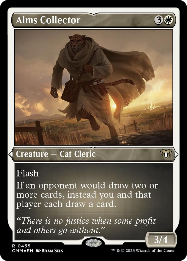 Alms Collector (Foil Etched) [Commander Masters] | Good Games Morley