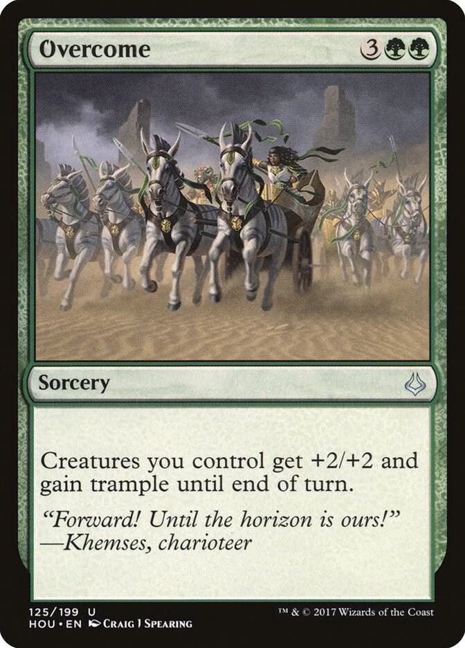 Overcome 125/199 (Hour of Devastation)  - Foil | Good Games Morley