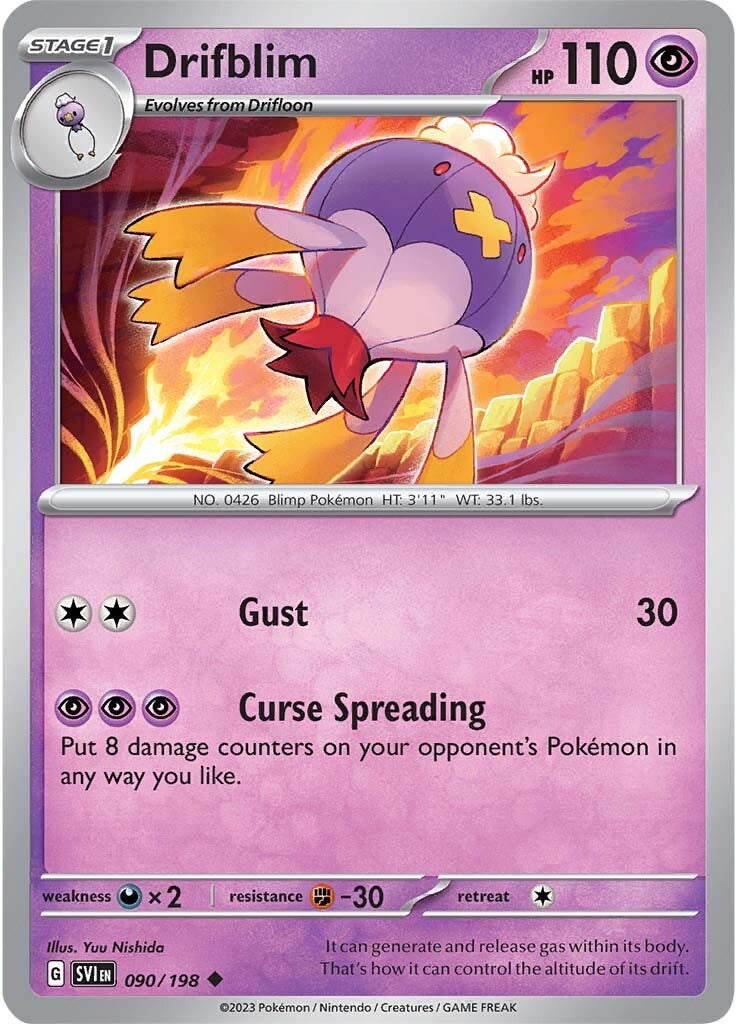 Drifblim (090/198) [Scarlet & Violet: Base Set] | Good Games Morley