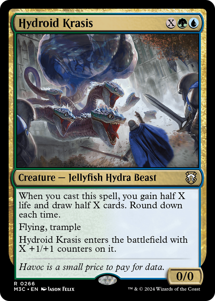 Hydroid Krasis (Ripple Foil) [Modern Horizons 3 Commander] | Good Games Morley