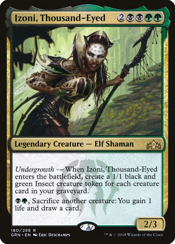 Izoni, Thousand-Eyed 180/259 (Guilds of Ravnica)  | Good Games Morley