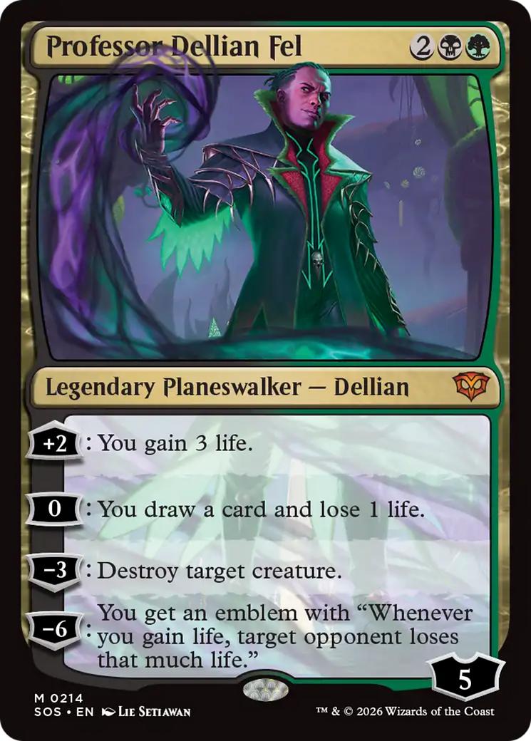 Professor Dellian Fel [Secrets of Strixhaven] | Good Games Morley