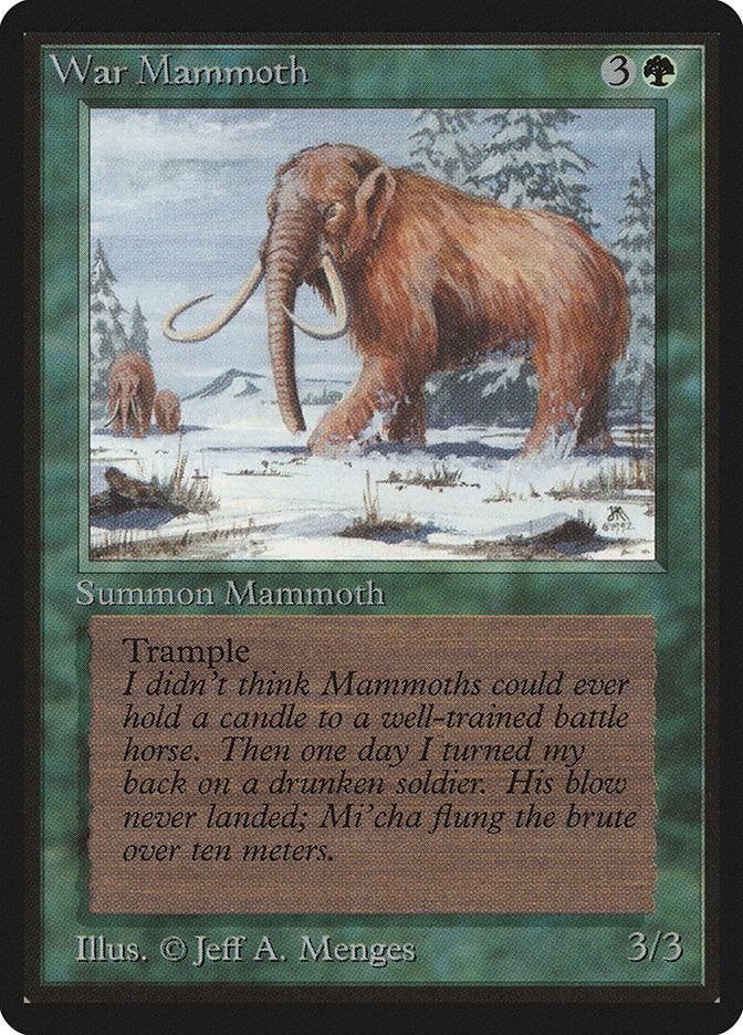 War Mammoth [Beta Edition] | Good Games Morley