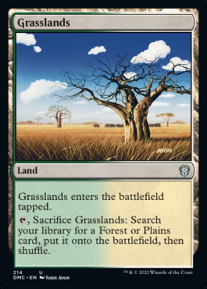 Grasslands [Dominaria United Commander] | Good Games Morley