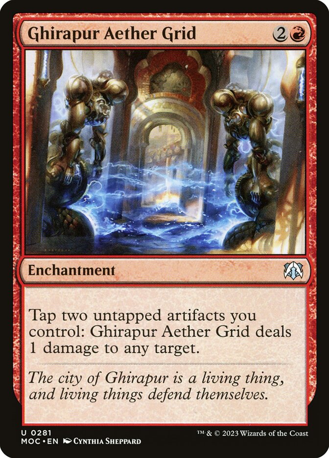 Ghirapur Aether Grid 281/444 (Commander: March of the Machine)  | Good Games Morley