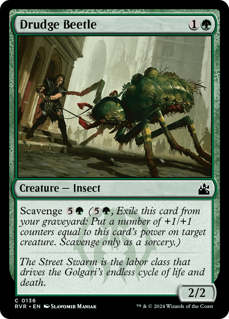 Drudge Beetle [Ravnica Remastered] | Good Games Morley