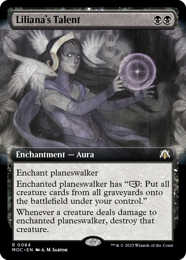 Liliana's Talent (Extended Art) [March of the Machine Commander] | Good Games Morley