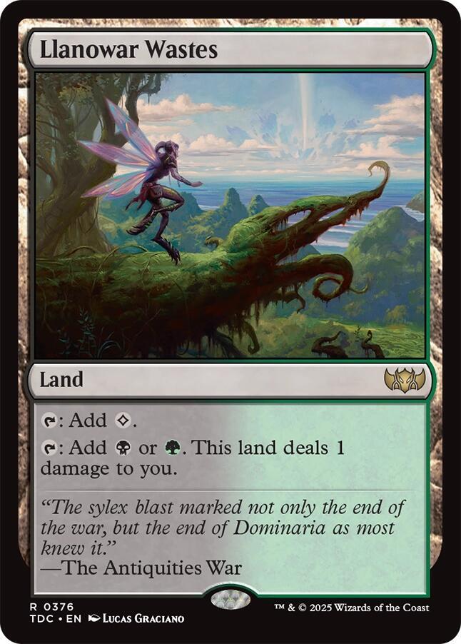 Llanowar Wastes 376 (Commander: Tarkir: Dragonstorm)  | Good Games Morley