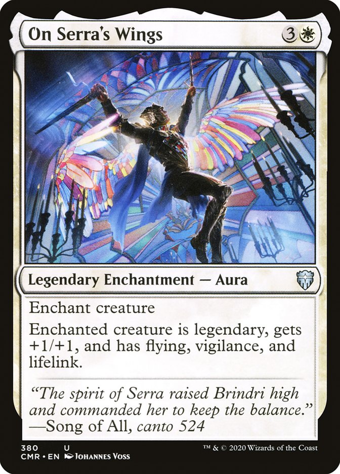 On Serra's Wings 380 (Commander Legends)  | Good Games Morley