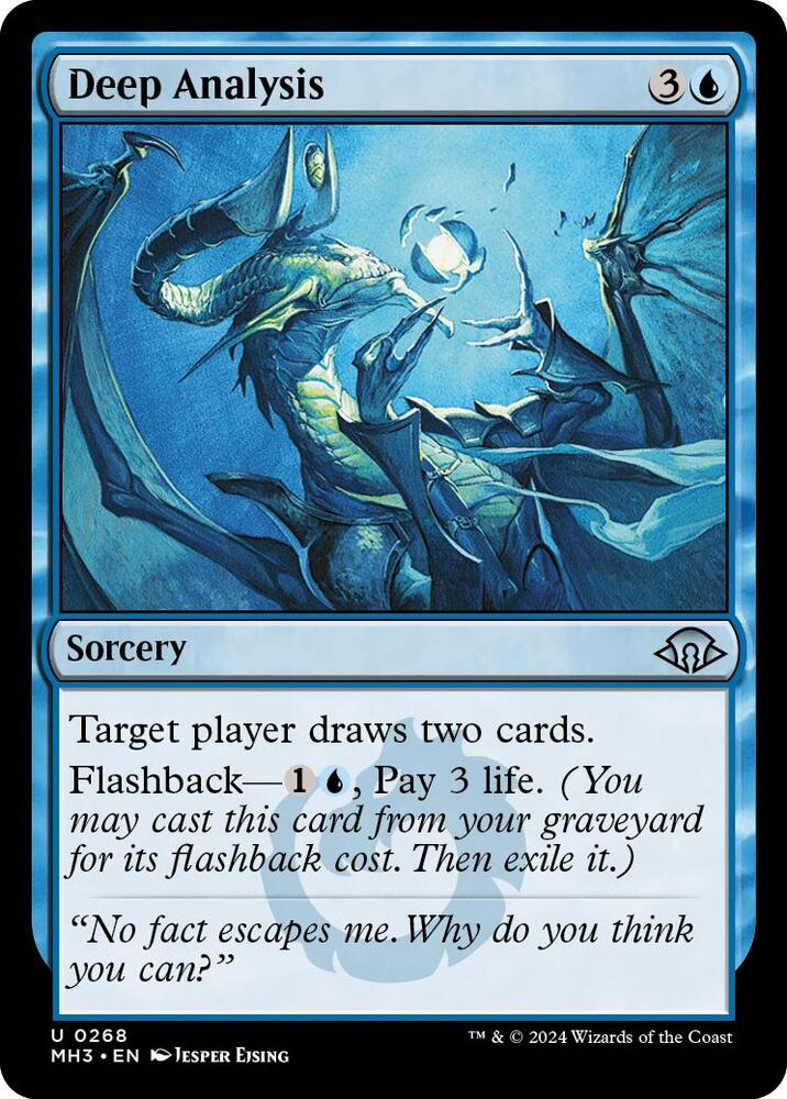 Deep Analysis 268/319 (Modern Horizons 3)  - Foil | Good Games Morley
