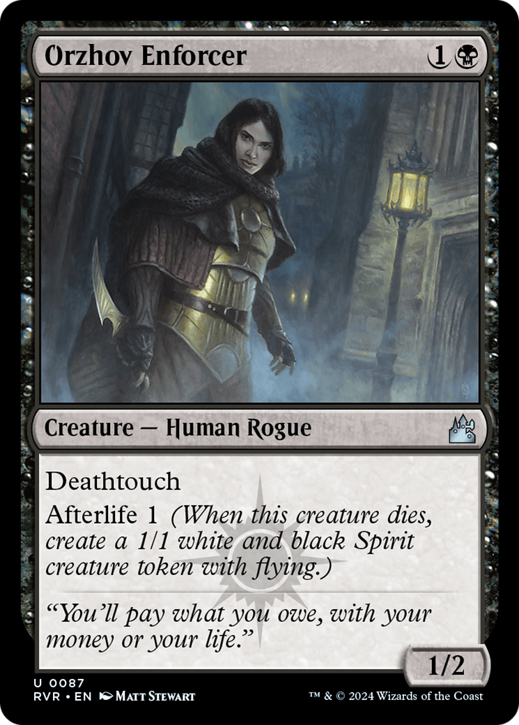Orzhov Enforcer [Ravnica Remastered] | Good Games Morley