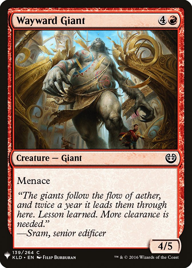 Wayward Giant [Mystery Booster] | Good Games Morley