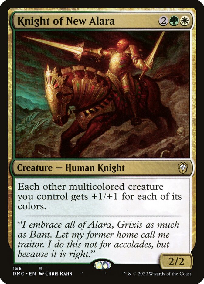 Knight of New Alara 156/50 (Commander: Dominaria United)  | Good Games Morley