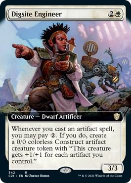Digsite Engineer Extended Art 342/81 (Commander 2021)  | Good Games Morley