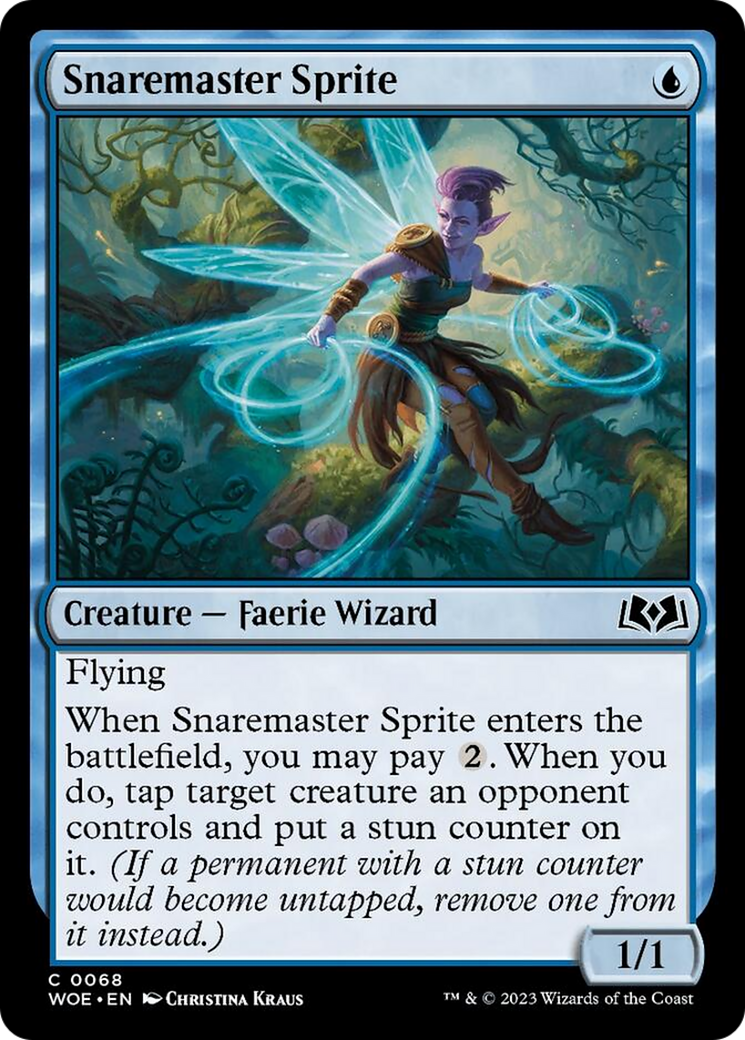 Snaremaster Sprite [Wilds of Eldraine] | Good Games Morley