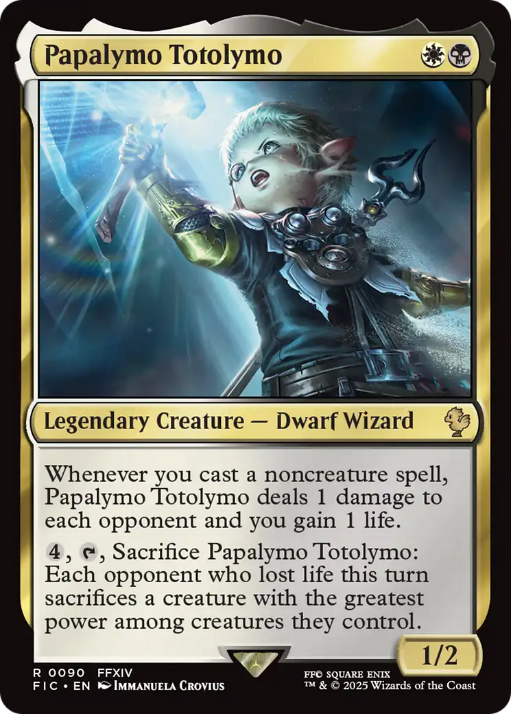 Papalymo Totolymo [FINAL FANTASY Commander] | Good Games Morley