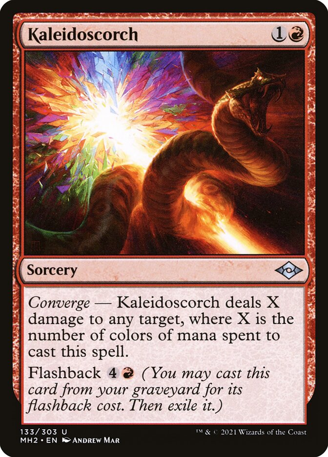 Kaleidoscorch 133 (Modern Horizons 2)  - Foil | Good Games Morley