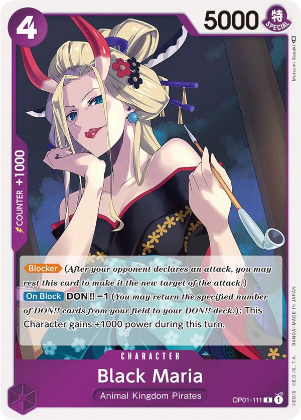 Black Maria OP01-111 (Romance Dawn)  - Foil | Good Games Morley