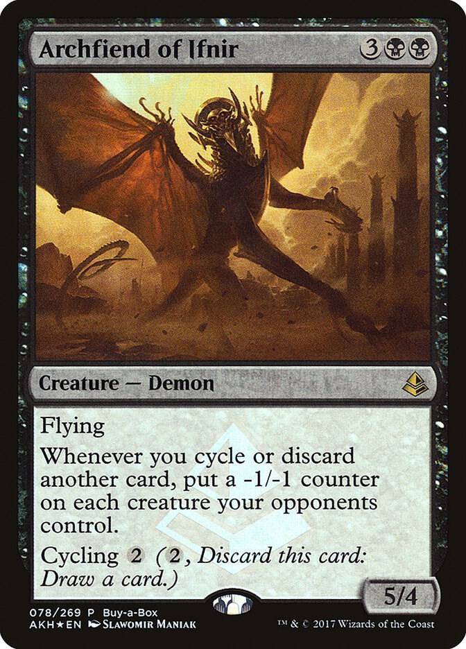 Archfiend of Ifnir 78 (Buy-A-Box Promos)  - Foil | Good Games Morley
