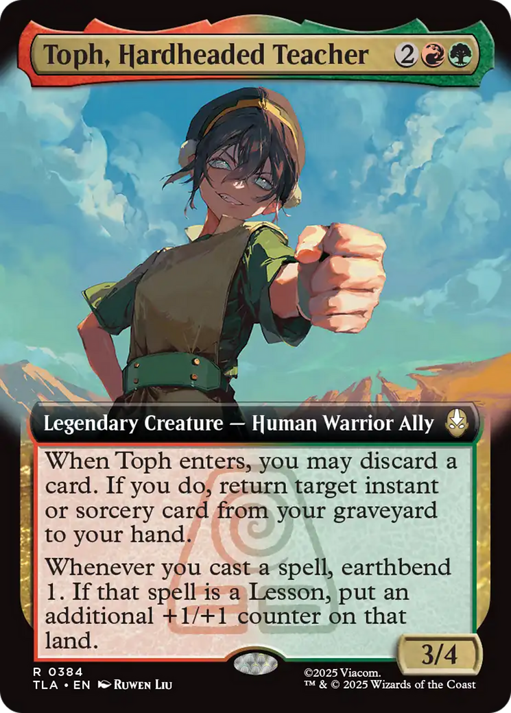 Toph, Hardheaded Teacher (Extended Art) [Avatar: The Last Airbender] | Good Games Morley