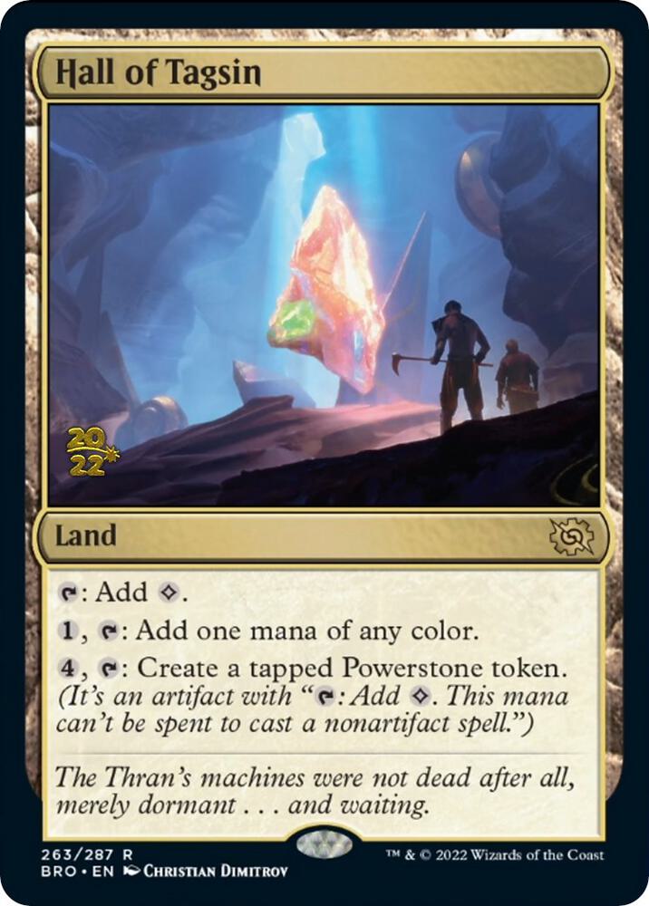 Hall of Tagsin 263s/169 (Prerelease Cards)  - Foil | Good Games Morley