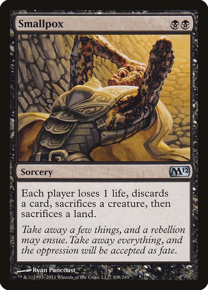 Smallpox 108/249 (Magic 2012 (M12))  - Foil | Good Games Morley