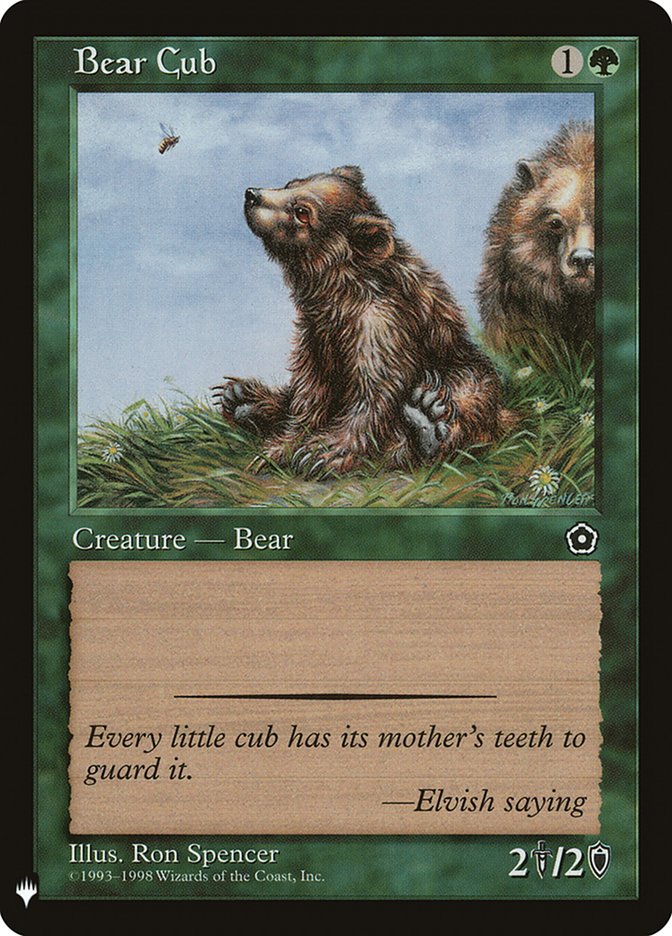 Bear Cub [Mystery Booster] | Good Games Morley