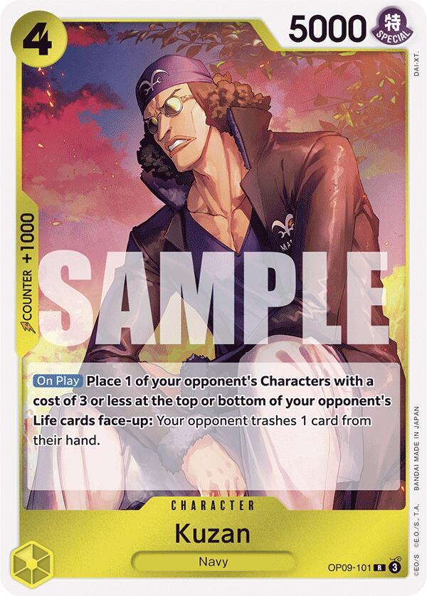 Kuzan OP09-101 (Emperors in the New World)  - Foil | Good Games Morley