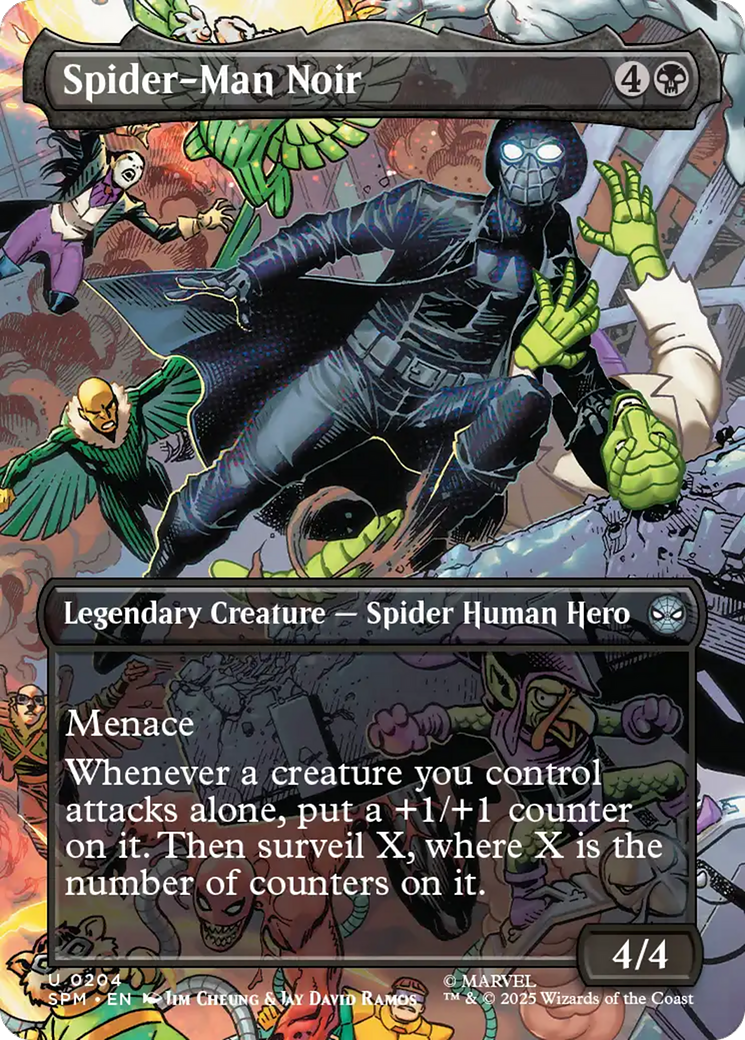 Spider-Man Noir (Borderless) [Marvel's Spider-Man] | Good Games Morley