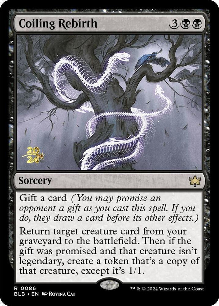 Coiling Rebirth 86s/160 (Prerelease Cards)  - Foil | Good Games Morley