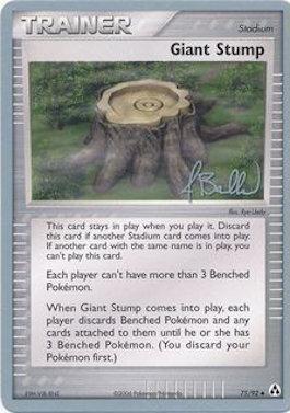 Giant Stump (75/92) (Eeveelutions - Jimmy Ballard) [World Championships 2006] | Good Games Morley