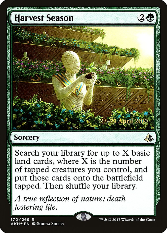 Harvest Season [Amonkhet Prerelease Promos] | Good Games Morley