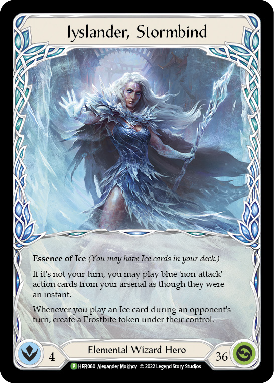 Iyslander, Stormbind [HER060] (Promo)  Cold Foil | Good Games Morley