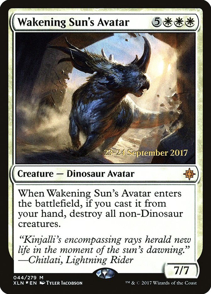 Wakening Sun's Avatar [Ixalan Prerelease Promos] | Good Games Morley