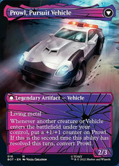 Prowl, Stoic Strategist // Prowl, Pursuit Vehicle (Shattered Glass) [Transformers] | Good Games Morley