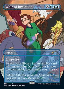 Whir of Invention (Borderless) [Secret Lair Drop Series] | Good Games Morley
