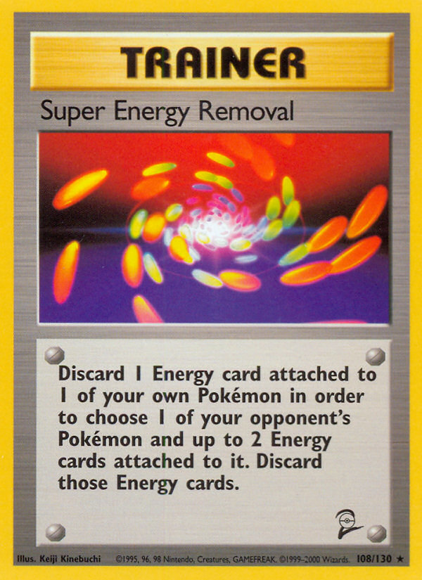 Super Energy Removal (108/130) [Base Set 2] | Good Games Morley