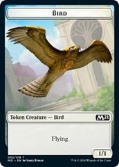Bird // Treasure Double-Sided Token [Core Set 2021 Tokens] | Good Games Morley