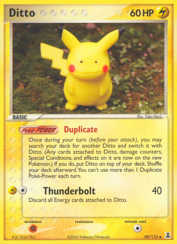 Ditto (39/113) [EX: Delta Species] | Good Games Morley