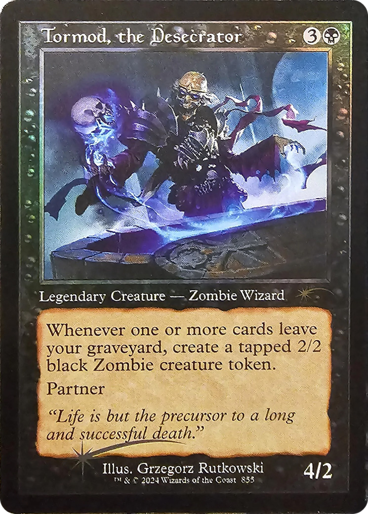 Tormod, the Desecrator (Retro Frame) [Secret Lair Drop Series] | Good Games Morley