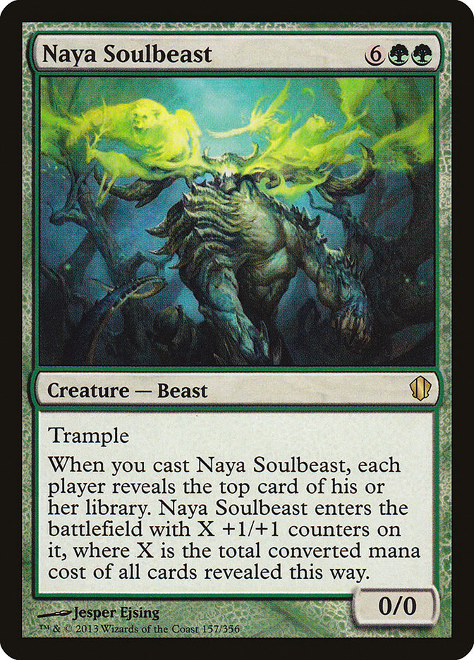 Naya Soulbeast 157/356 (Commander 2013)  | Good Games Morley