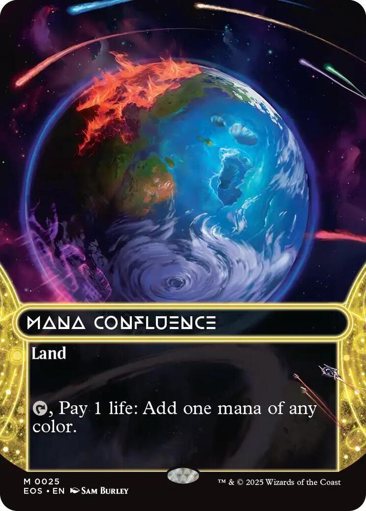 Mana Confluence 25 (Edge of Eternities: Stellar Sights)  - Borderless | Good Games Morley